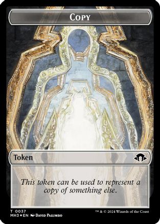 Image of Copy (Ripple Foil) // Gremlin Double-Sided Token [Modern Horizons 3 Tokens]
