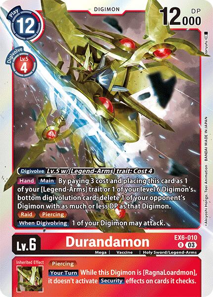 Image of Durandamon [EX6-010] [Infernal Ascension]