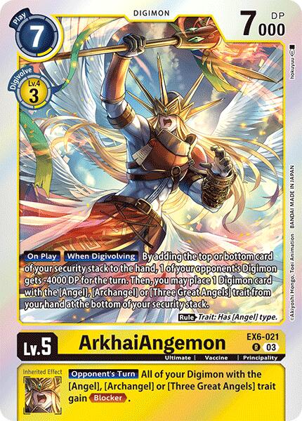 Image of ArkhaiAngemon [EX6-021] [Infernal Ascension]