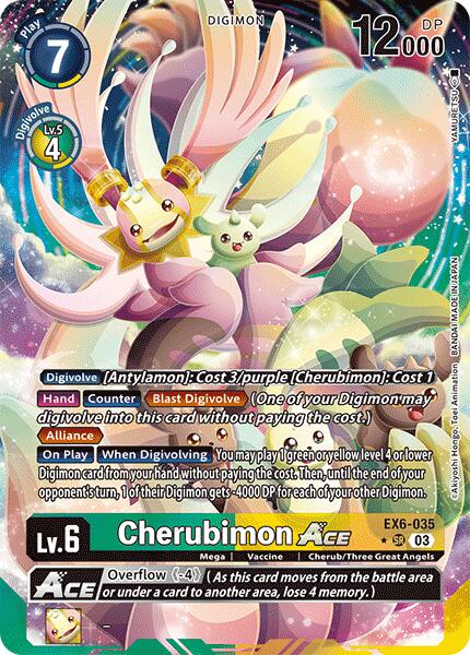 Image of Cherubimon ACE [EX6-035] (Alternate Art) [Infernal Ascension]