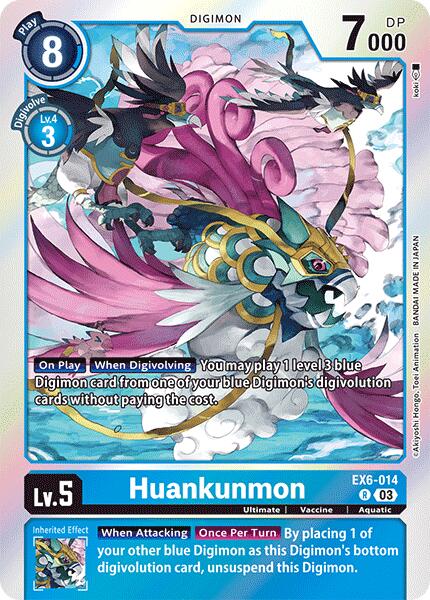 Image of Huankunmon [EX6-014] [Infernal Ascension]