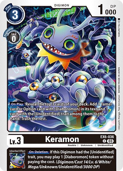 Image of Keramon [EX6-036] [Infernal Ascension]