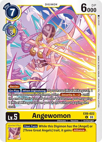 Image of Angewomon [EX6-022] [Infernal Ascension]