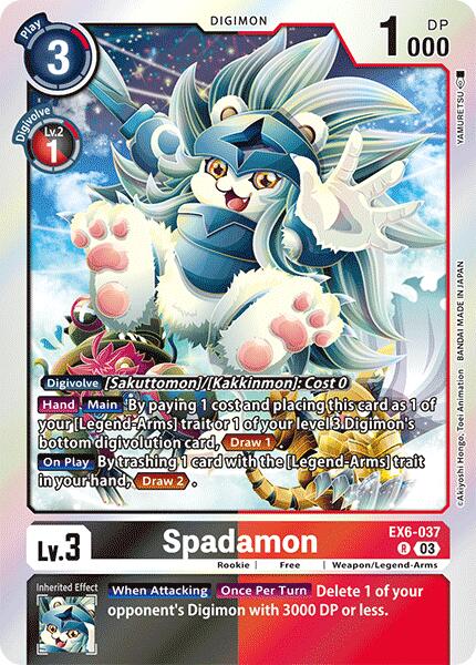 Image of Spadamon [EX6-037] [Infernal Ascension]