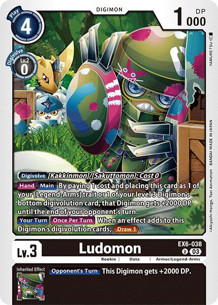 Image of Ludomon [EX6-038] [Infernal Ascension]