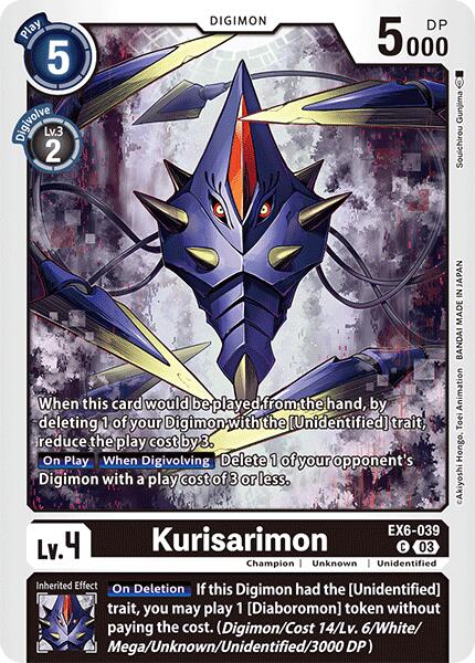 Image of Kurisarimon [EX6-039] [Infernal Ascension]