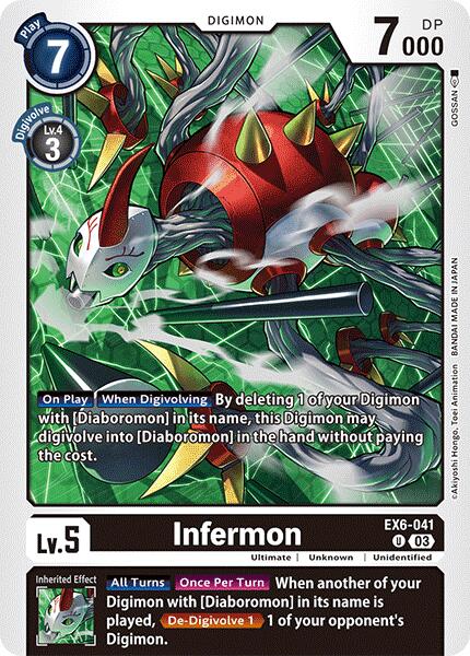 Image of Infermon [EX6-041] [Infernal Ascension]