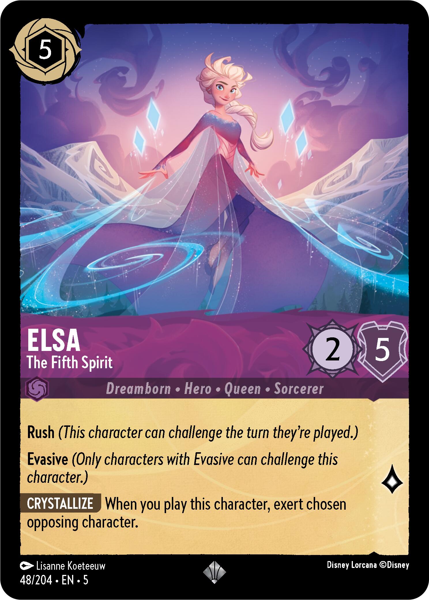 Image of Elsa - The Fifth Spirit (48/204) [Shimmering Skies]