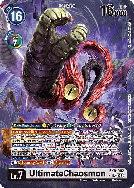 Image of UltimateChaosmon [EX6-062] (Alternate Art) [Infernal Ascension]