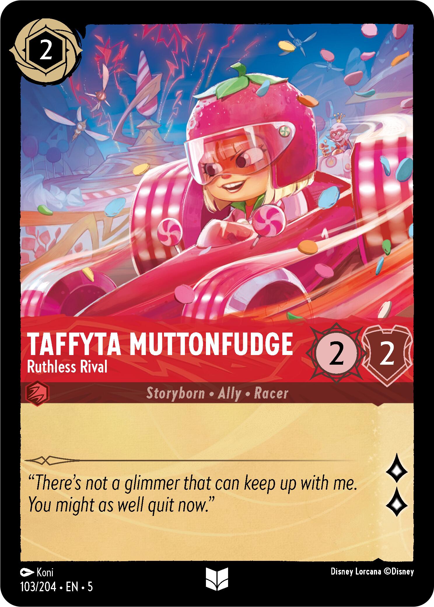 Image of Taffyta Muttonfudge - Ruthless Rival (103/204) [Shimmering Skies]