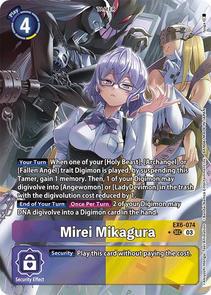 Image of Mirei Mikagura [EX6-074] (Alternate Art) [Infernal Ascension]