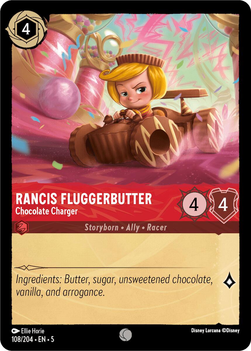 Image of Rancis Fluggerbutter - Chocolate Charger (108/204) [Shimmering Skies]