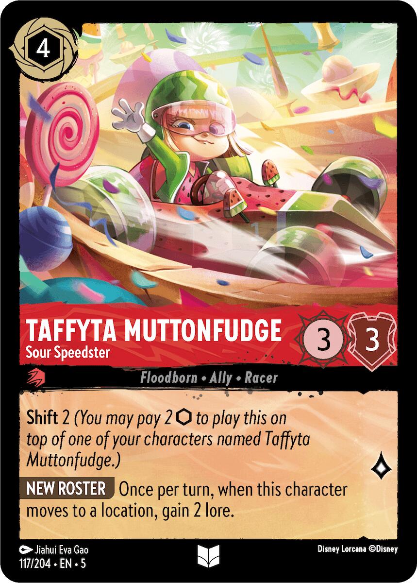 Image of Taffyta Muttonfudge - Sour Speedster (117/204) [Shimmering Skies]