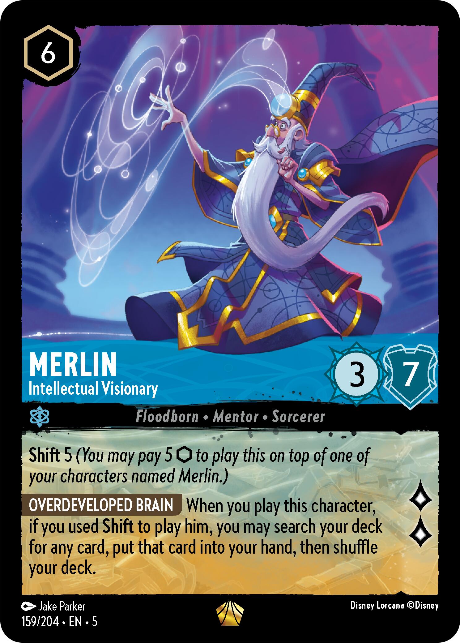 Image of Merlin - Intellectual Visionary (159/204) [Shimmering Skies]