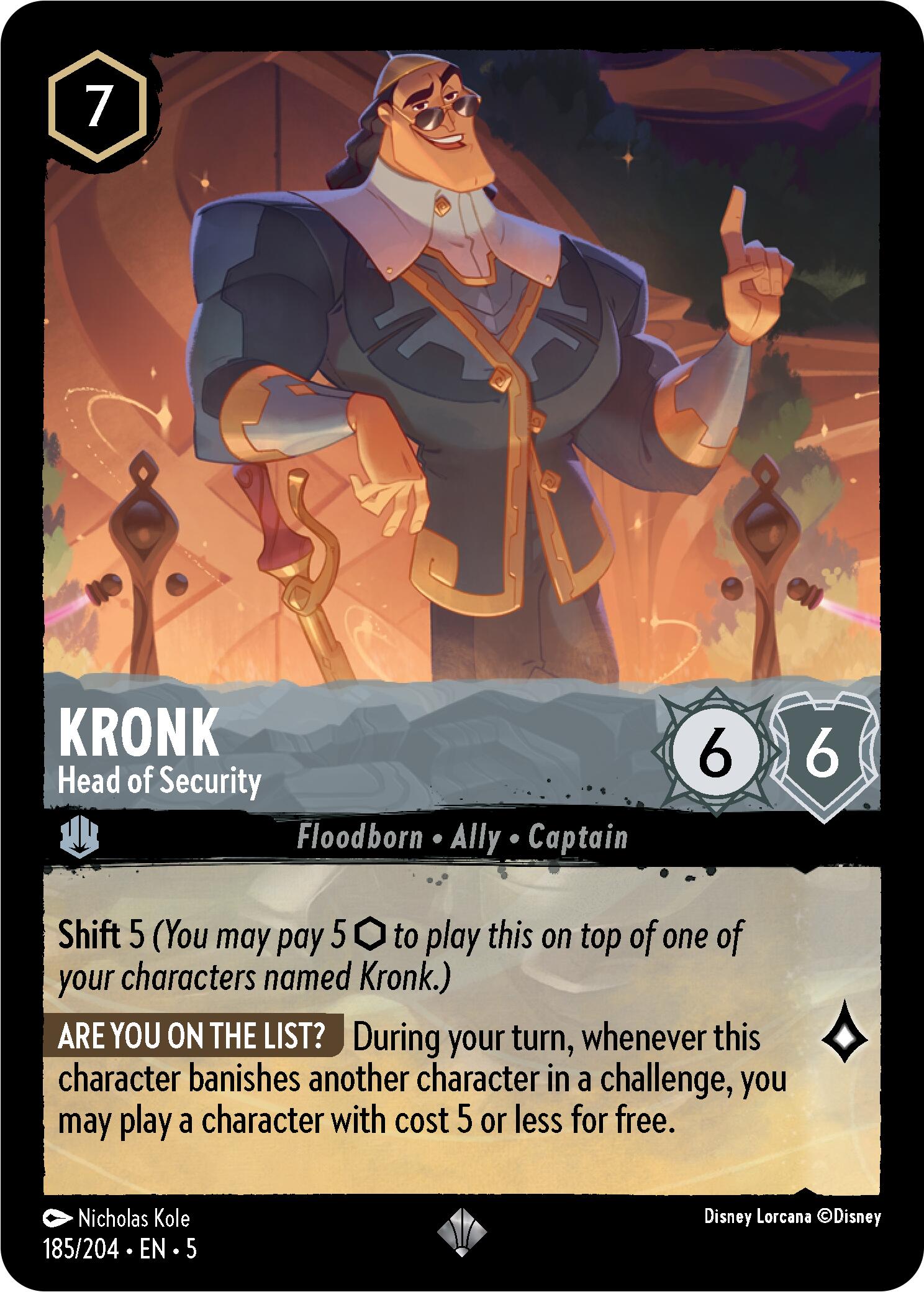 Image of Kronk - Head of Security (185/204) [Shimmering Skies]