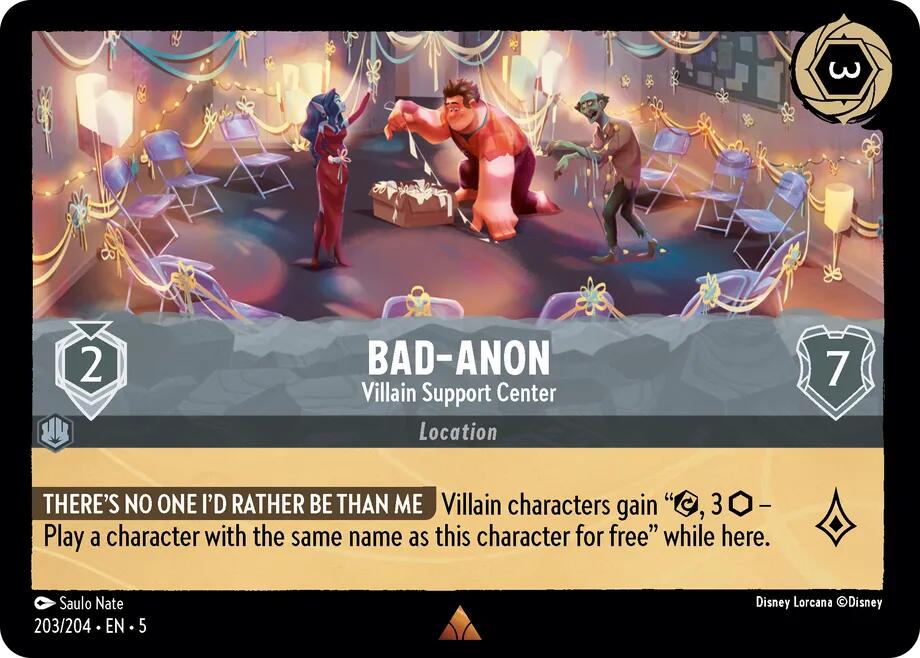 Image of Bad-Anon - Villain Support Center (203/204) [Shimmering Skies]