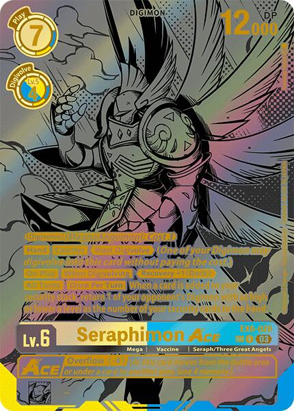 Image of Seraphimon ACE [EX6-028] (Textured) [Infernal Ascension]