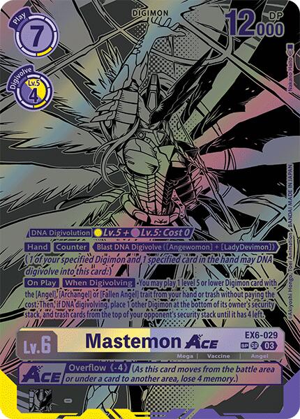 Image of Mastemon ACE [EX6-029] (Textured) [Infernal Ascension]