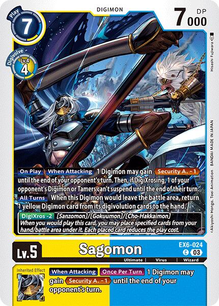 Image of Sagomon [EX6-024] [Infernal Ascension]