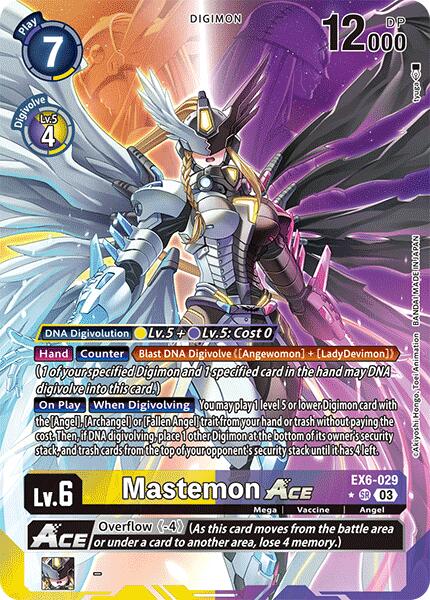 Image of Mastemon ACE [EX6-029] (Alternate Art) [Infernal Ascension]