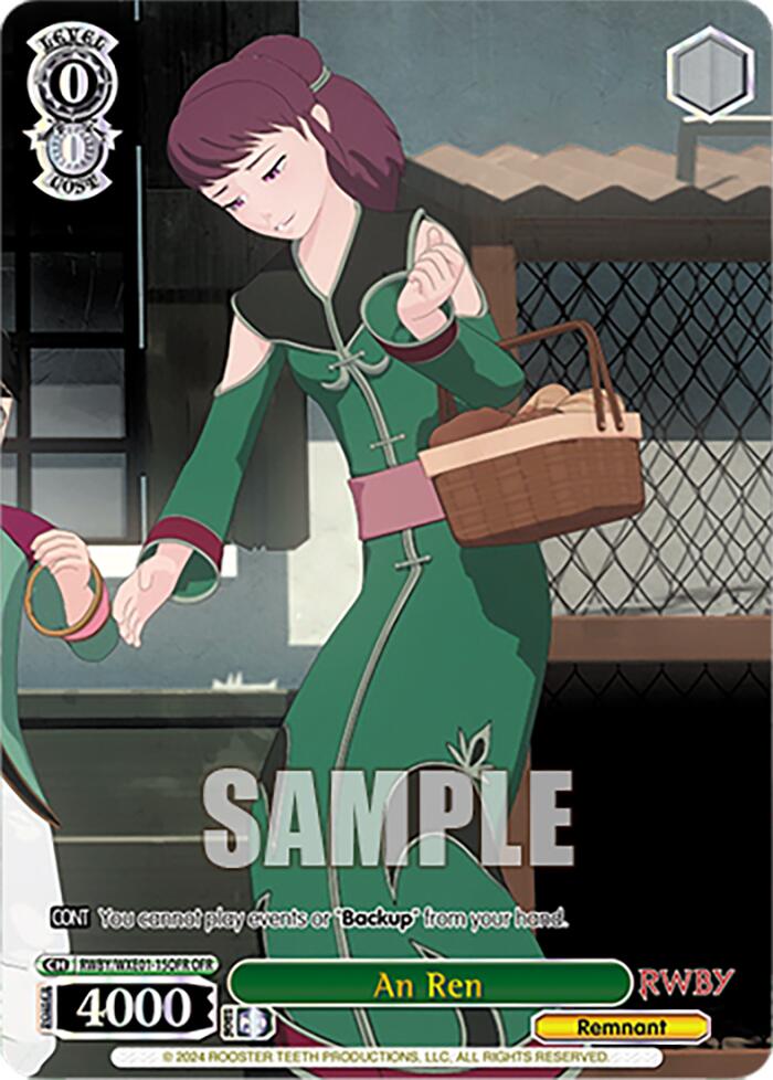 Image of An Ren (RWBY/WXE01-15OFR OFR) [RWBY: Premium Booster]