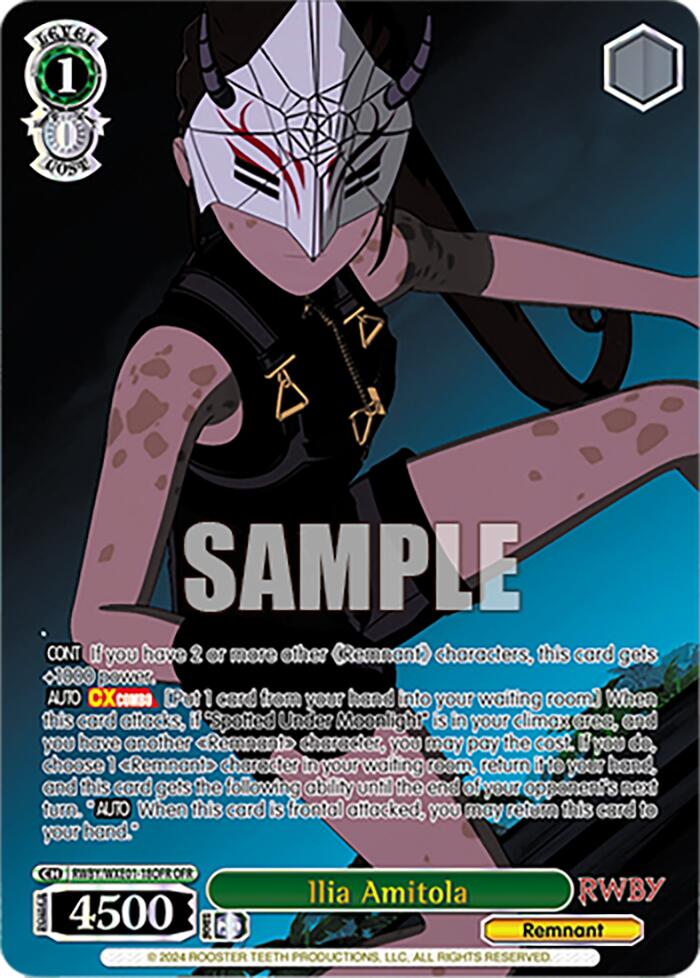 Image of Ilia Amitola (RWBY/WXE01-18OFR OFR) [RWBY: Premium Booster]