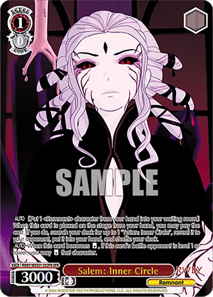Image of Salem: Inner Circle (RWBY/WXE01-33OFR OFR) [RWBY: Premium Booster]