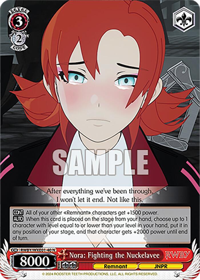 Image of Nora: Fighting the Nuckelavee (RWBY/WXE01-40 N) [RWBY: Premium Booster]