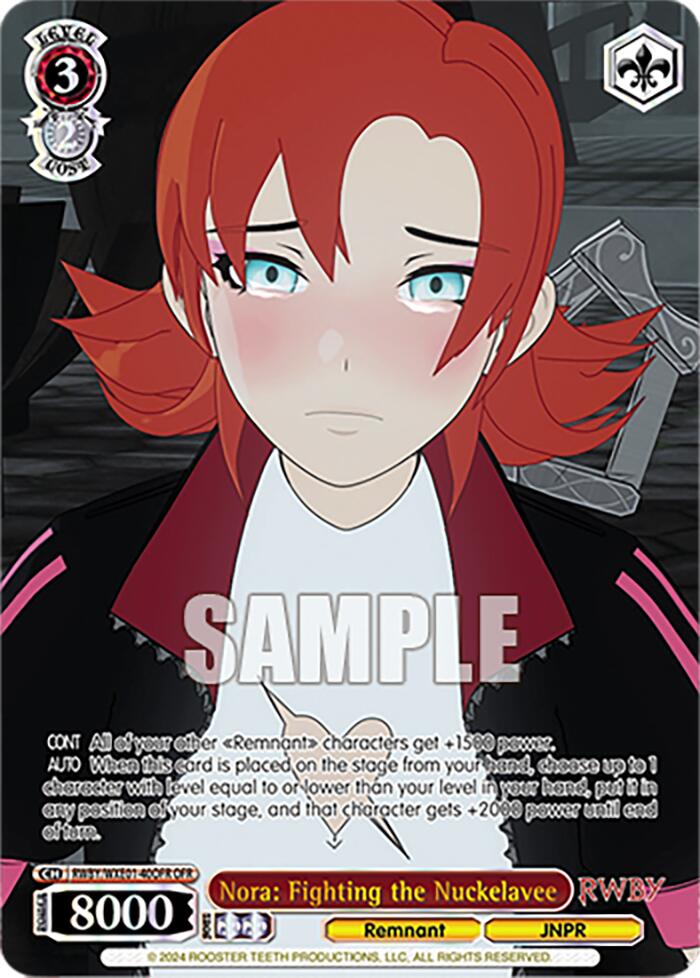 Image of Nora: Fighting the Nuckelavee (RWBY/WXE01-40OFR OFR) [RWBY: Premium Booster]