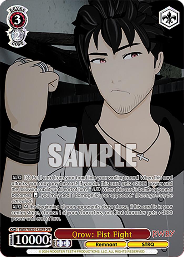 Image of Qrow: Fist Fight (RWBY/WXE01-43OFR OFR) [RWBY: Premium Booster]