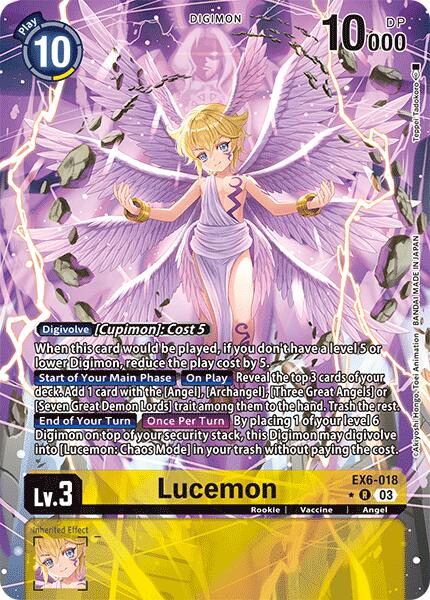 Image of Lucemon [EX6-018] (Alternate Art) [Infernal Ascension]