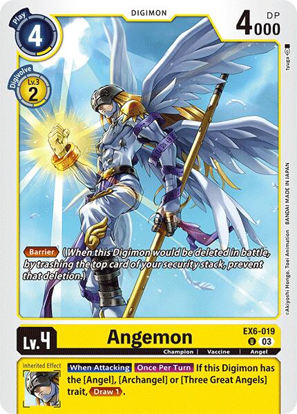 Image of Angemon [EX6-019] [Infernal Ascension]