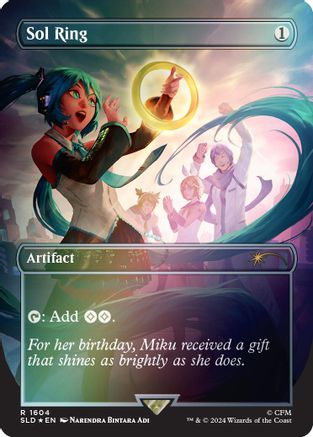 Image of Sol Ring (1604) (Rainbow Foil) [Secret Lair Drop Series]