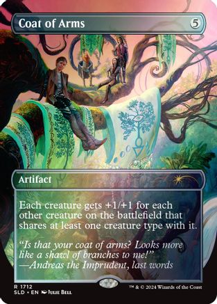 Image of Coat of Arms (Rainbow Foil) [Secret Lair Drop Series]