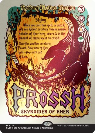 Image of Prossh, Skyraider of Kher (Rainbow Foil) [Secret Lair Drop Series]