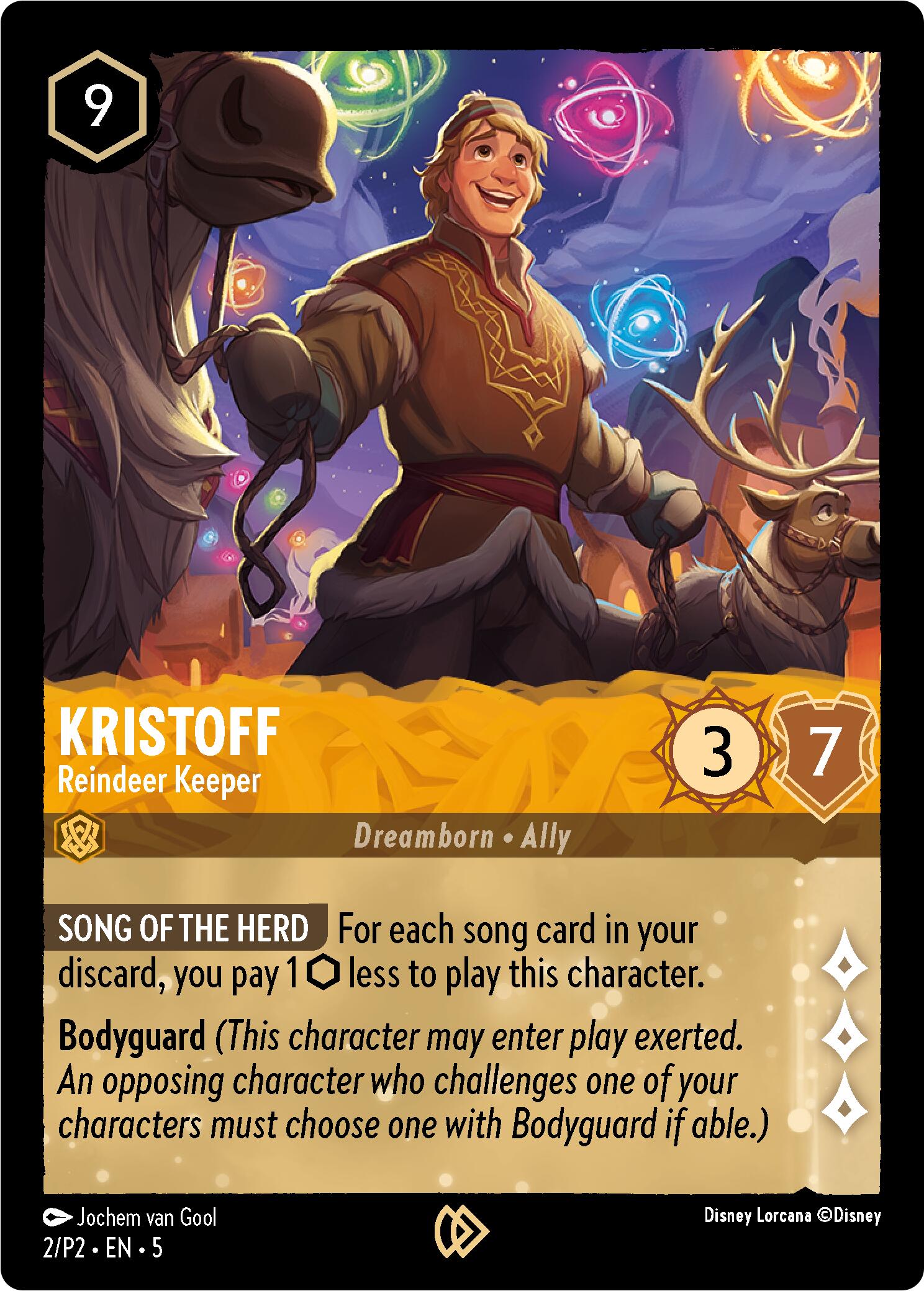 Image of Kristoff - Reindeer Keeper (2) [Promo Cards]