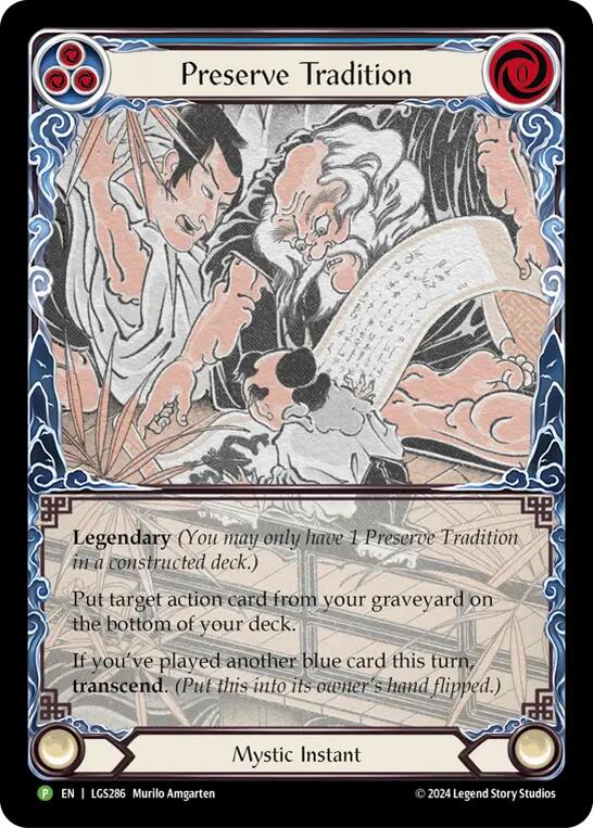 Image of Preserve Tradition // Inner Chi [LGS286] (Promo)  Rainbow Foil
