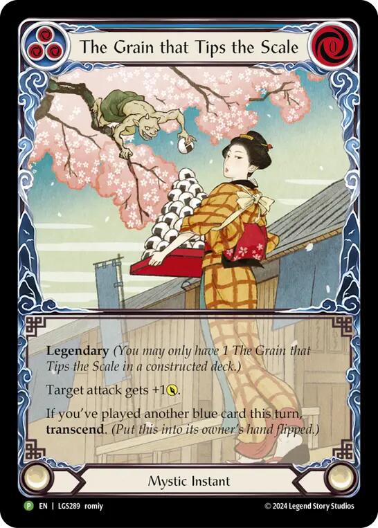 Image of The Grain that Tips the Scale // Inner Chi [LGS289] (Promo)  Rainbow Foil