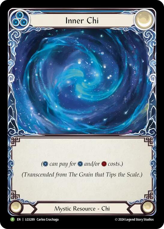 Image of The Grain that Tips the Scale // Inner Chi [LGS289] (Promo)  Rainbow Foil