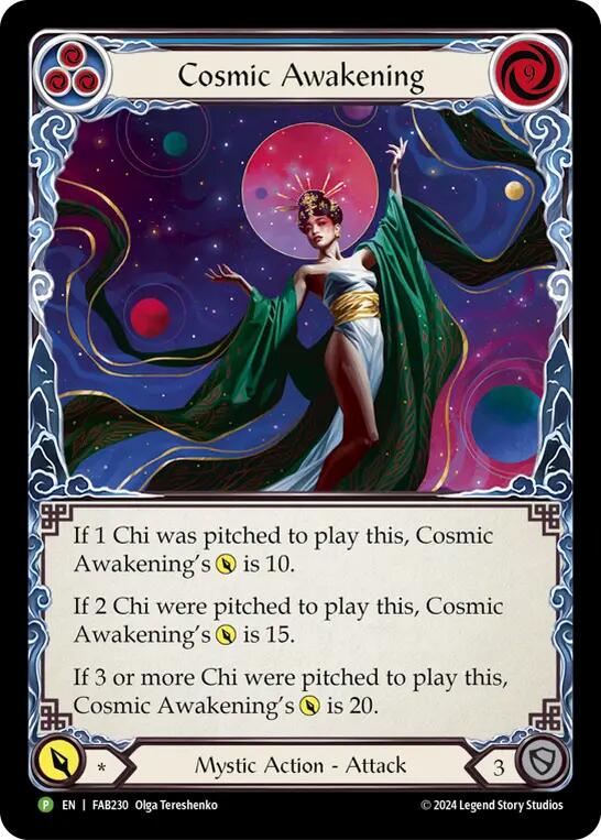 Image of Cosmic Awakening [MST076] (Promo)  Cold Foil