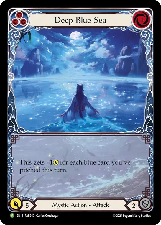 Image of Deep Blue Sea [FAB240] (Promo)  Rainbow Foil