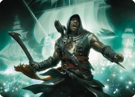 Image of Adewale, Breaker of Chains Art Card [Assassin's Creed Art Series]