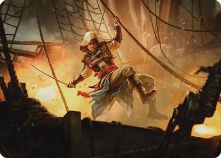 Image of Edward Kenway Art Card [Assassin's Creed Art Series]