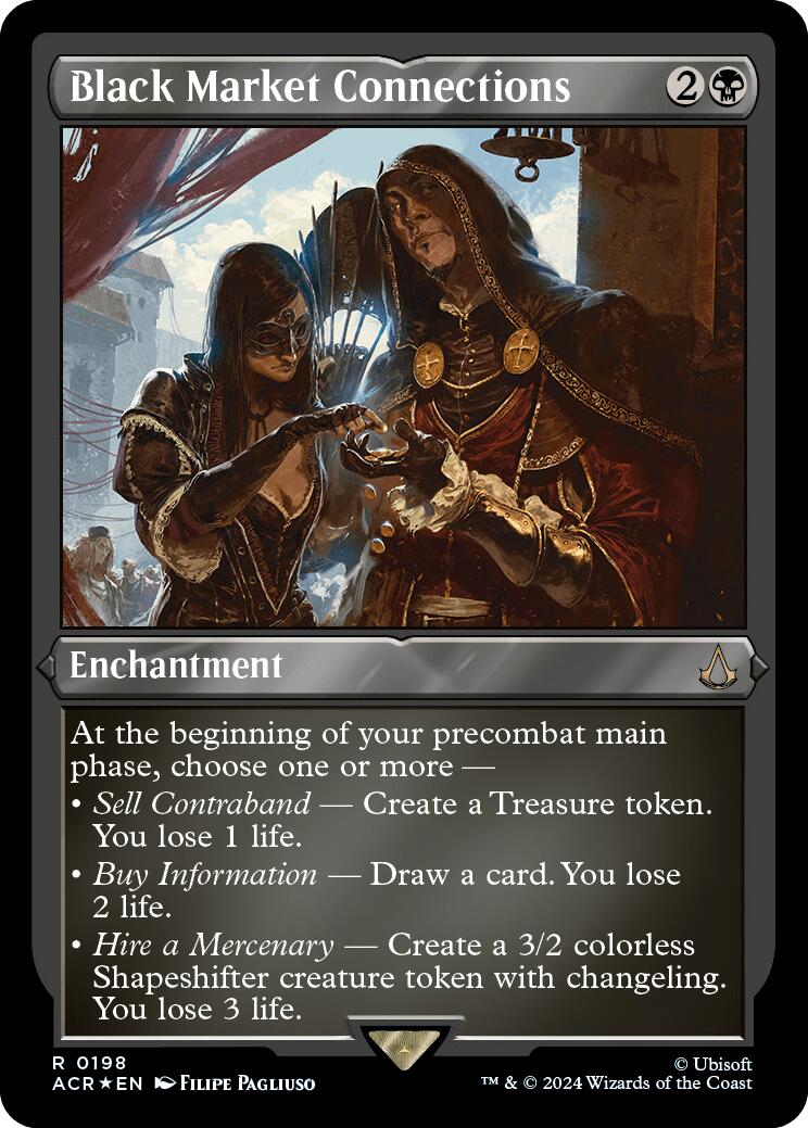 Image of Black Market Connections (Foil Etched) [Assassin's Creed]