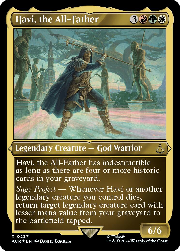Image of Havi, the All-Father (Foil Etched) [Assassin's Creed]