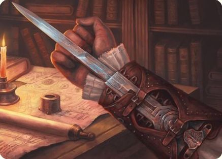 Image of Hidden Blade Art Card [Assassin's Creed Art Series]