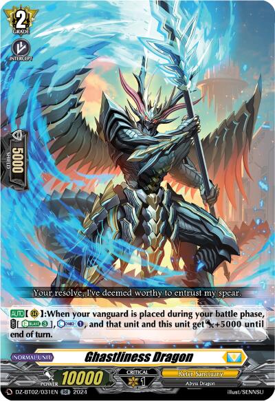 Image of Ghastliness Dragon (DZ-BT02/031EN) [Illusionless Strife]