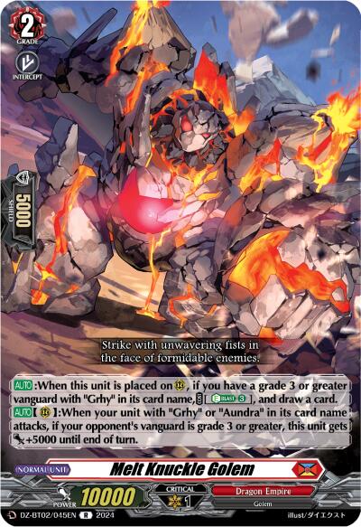 Image of Melt Knuckle Golem (DZ-BT02/045EN) [Illusionless Strife]