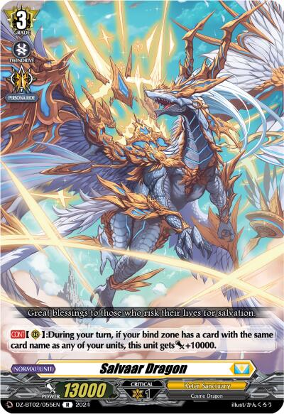 Image of Salvaar Dragon (DZ-BT02/055EN) [Illusionless Strife]