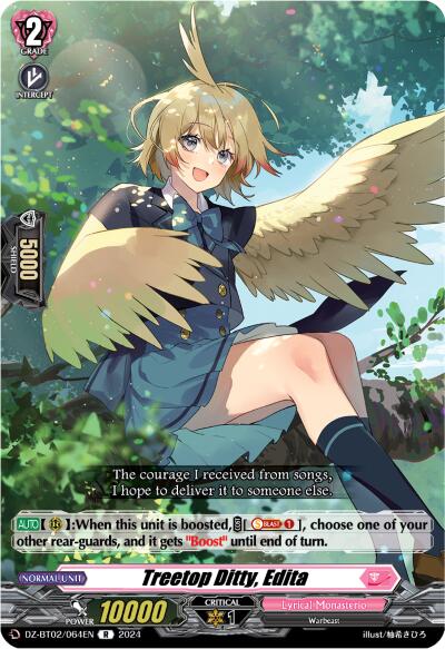 Image of Treetop Ditty, Edita (DZ-BT02/064EN) [Illusionless Strife]